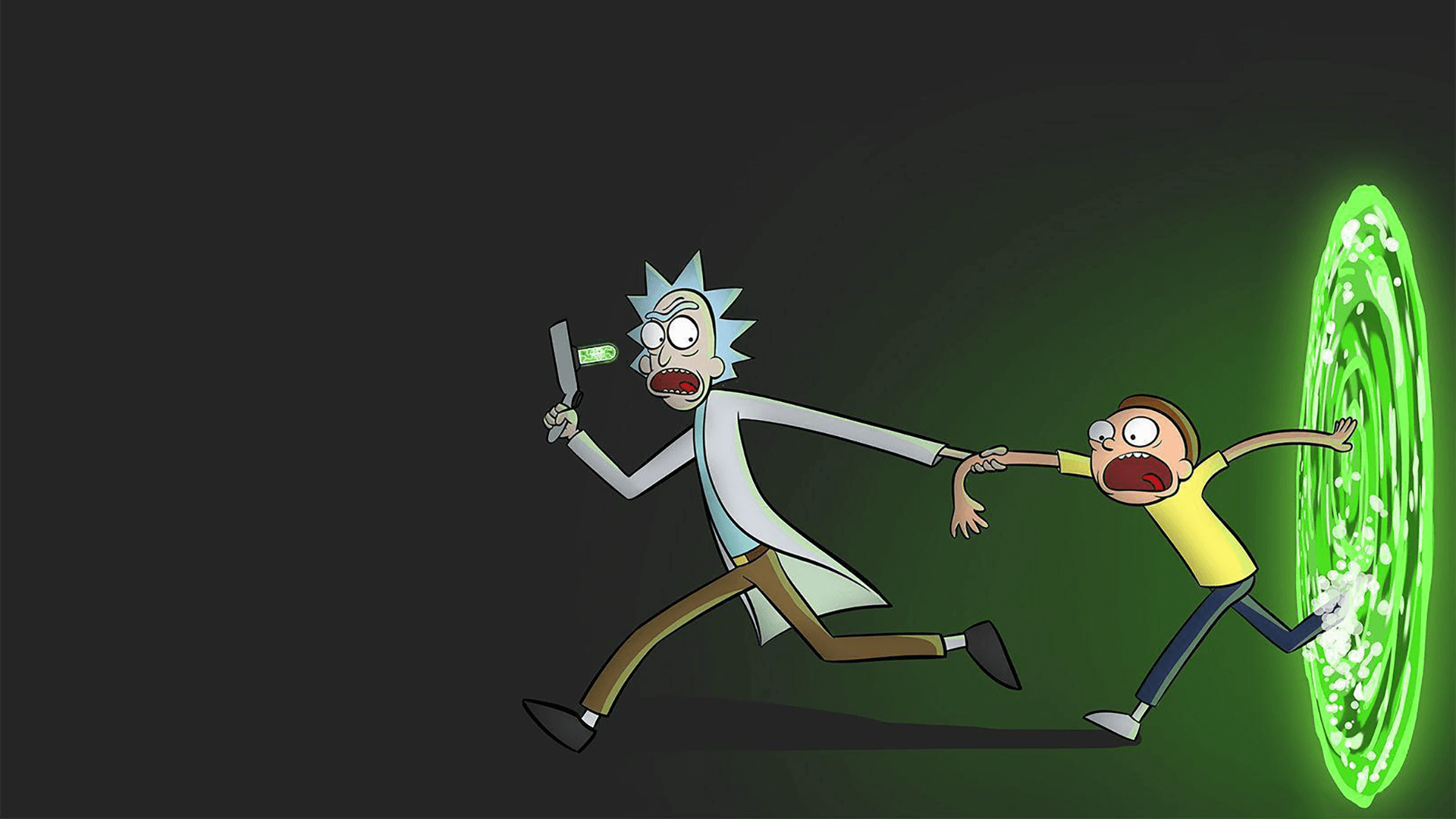 background rick and morty