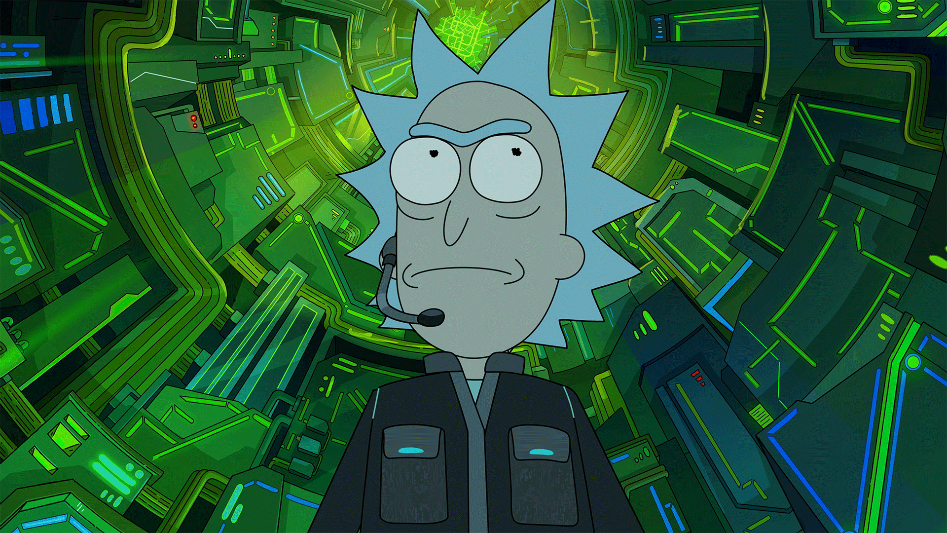 background rick and morty